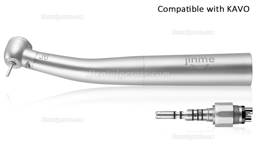 Jinme J6 Dental Turbinen Handst&uuml;ck, 6-Loch, mit NSK/KVAO Schnellkupplung